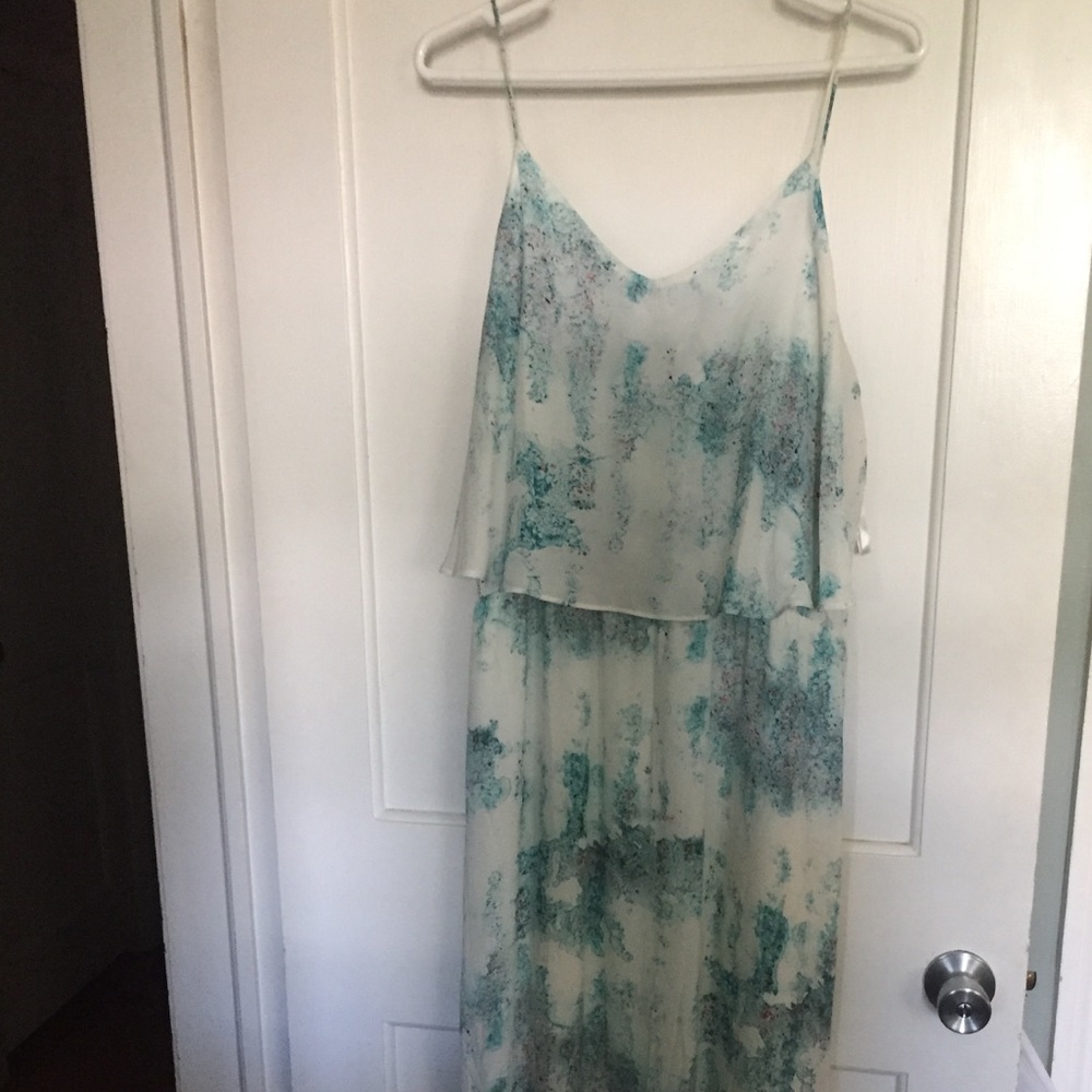 Blue floral Maxi